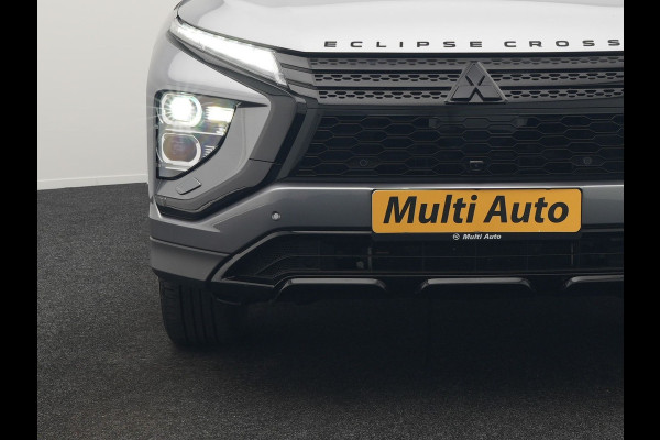Mitsubishi Eclipse Cross 2.4 Black Edition Plug In Hybrid 188pk Dealer O.H. PHEV | Adaptive Cruise | 360 Camera | Alcantara Sportstoelen & Stuur Verwarmd | Keyless | Navi Via TomTom | Blis | Apple Carplay | DAB |