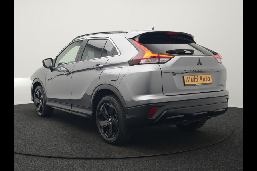 Mitsubishi Eclipse Cross 2.4 Black Edition Plug In Hybrid 188pk Dealer O.H. PHEV | Adaptive Cruise | 360 Camera | Alcantara Sportstoelen & Stuur Verwarmd | Keyless | Navi Via TomTom | Blis | Apple Carplay | DAB |