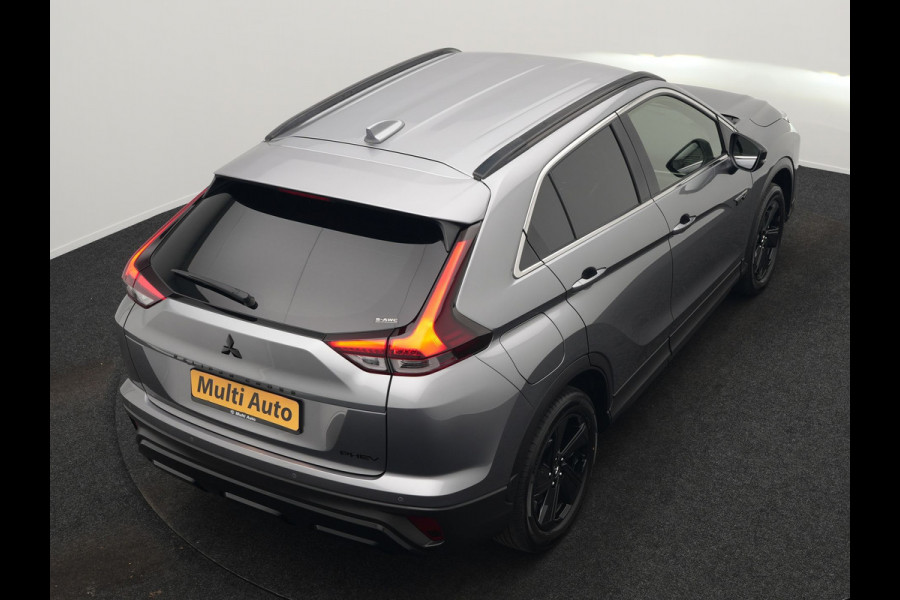 Mitsubishi Eclipse Cross 2.4 Black Edition Plug In Hybrid 188pk Dealer O.H. PHEV | Adaptive Cruise | 360 Camera | Alcantara Sportstoelen & Stuur Verwarmd | Keyless | Navi Via TomTom | Blis | Apple Carplay | DAB |