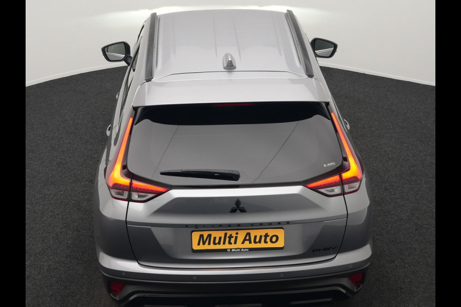 Mitsubishi Eclipse Cross 2.4 Black Edition Plug In Hybrid 188pk Dealer O.H. PHEV | Adaptive Cruise | 360 Camera | Alcantara Sportstoelen & Stuur Verwarmd | Keyless | Navi Via TomTom | Blis | Apple Carplay | DAB |