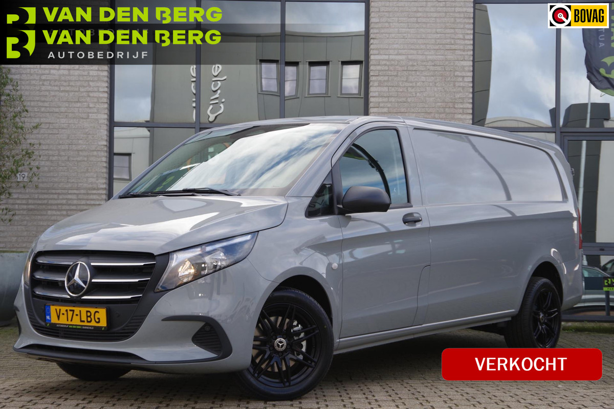 Mercedes-Benz Vito 116 CDI L3 XL Pro FACELIFT! AUT. NARDO GREY, MBUX, CAMERA, NAVI, CRUISE, COMFORT STOEL, CLIMA,