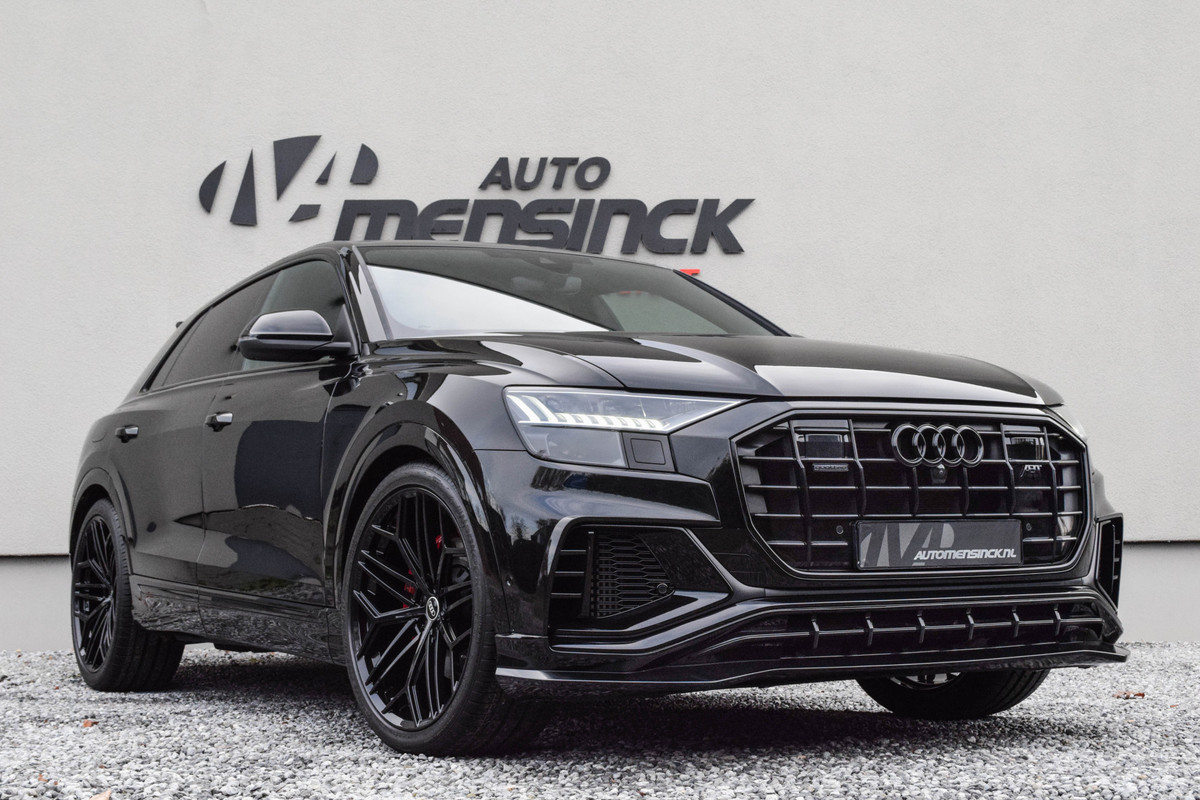 Audi Q8 55 TFSI Quattro / ***ABT***/ 23 Inch Velgen/ S-line/ Panoramadak/ Trekhaak/ 250kW (340PK)
