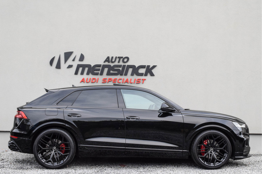 Audi Q8 55 TFSI Quattro / ***ABT***/ 23 Inch Velgen/ S-line/ Panoramadak/ Trekhaak/ 250kW (340PK)
