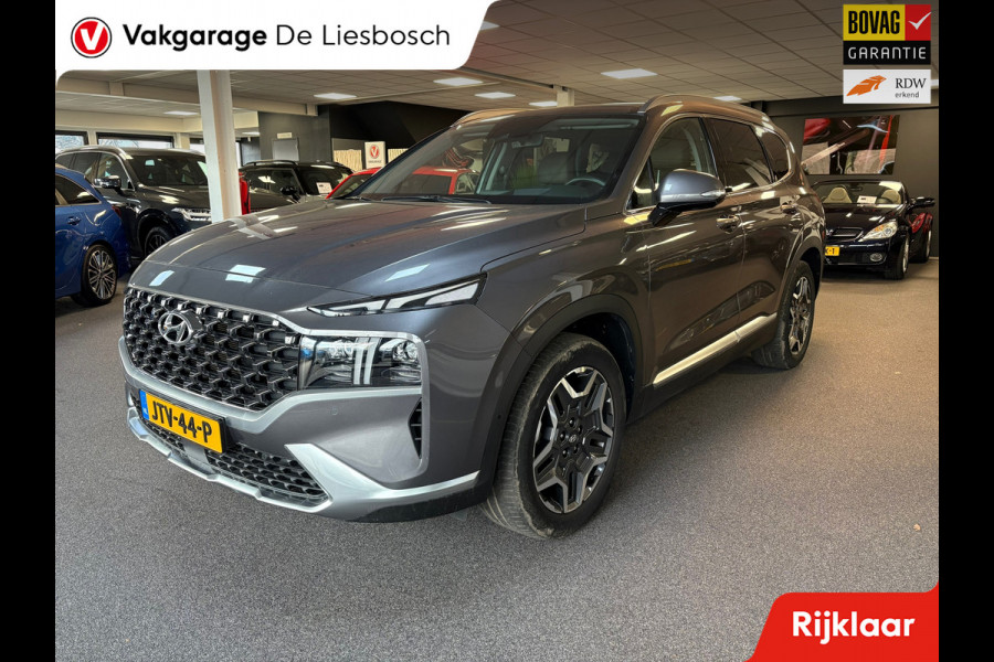 Hyundai Santa Fe 1.6 T-GDI PHEV Premium Sky 7persoons / leder / head-up / carplay / stoel koeling en verwarming