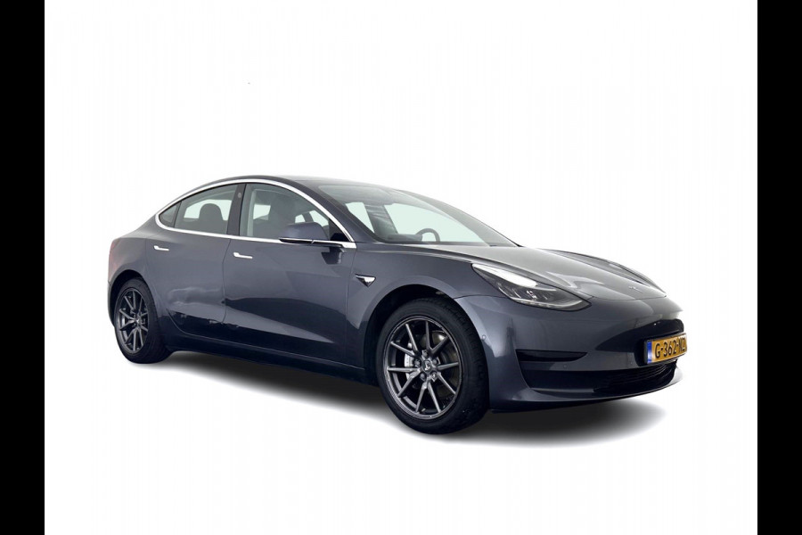 Tesla Model 3 Standard RWD Plus 60 kWh [ 3-Fase ] (INCL-BTW) Aut. *PANO | AUTO-PILOT | LEATHER | KEYLESS | FULL-LED | MEMORY-PACK | TOP-VIEW | DAB | CARPLAY | DIGI-COCKPIT | LANE-ASSIST | COMFORT-SEATS | 18"ALU*