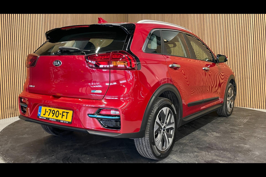 Kia e-Niro DynamicLine 64 kWh|100%SOH|FACELIFT|3-FASE|LEDER|ACC|CARPLAY/ANDROID|CAMERA|STOEL+STUURVERW|IN. BTW|1e EIG|NL-AUTO|NAP|