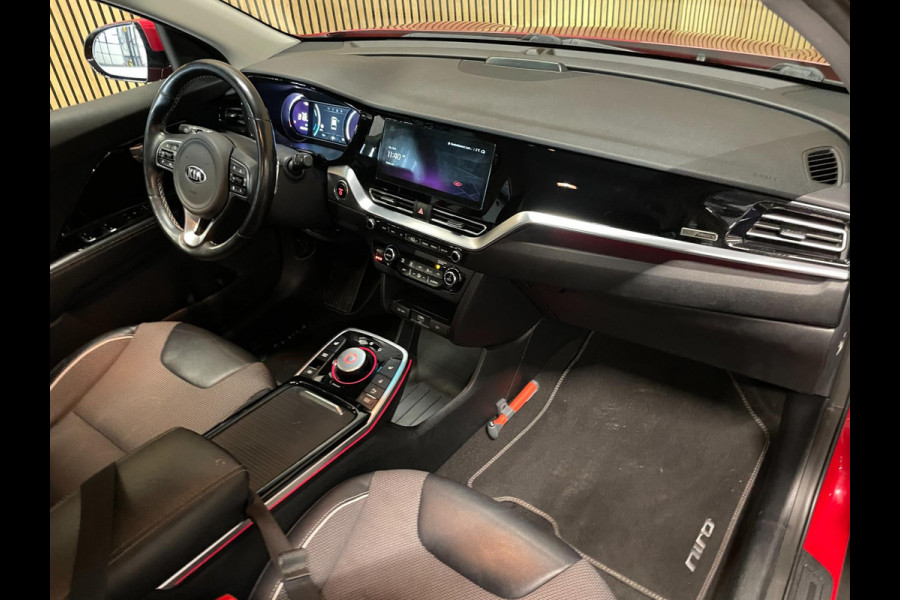 Kia e-Niro DynamicLine 64 kWh|100%SOH|FACELIFT|3-FASE|LEDER|ACC|CARPLAY/ANDROID|CAMERA|STOEL+STUURVERW|IN. BTW|1e EIG|NL-AUTO|NAP|