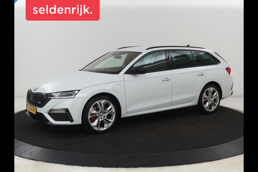 Škoda Octavia 1.4 TSI RS iV PHEV | Stoelverwarming | Head-Up | Matrix LED | Sfeerverlichting | Adaptive cruise | Side Assist | Carplay | Sportstoelen | Achterbankverwarming | Camera | Navigatie | Plug In
