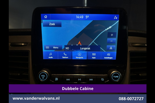 Ford Transit 2.0 TDCI 170pk L3H2 Dubbele Cabine 3500kg Trekhaak Euro6 Airco | 6-Zits | Camera | Navigatie | Apple Carplay Cruisecontrol, Parkeersensoren, Verwarmde voorruit
