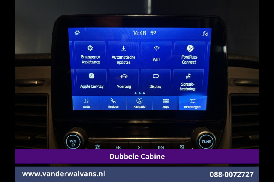 Ford Transit 2.0 TDCI 170pk L3H2 Dubbele Cabine 3500kg Trekhaak Euro6 Airco | 6-Zits | Camera | Navigatie | Apple Carplay Cruisecontrol, Parkeersensoren, Verwarmde voorruit