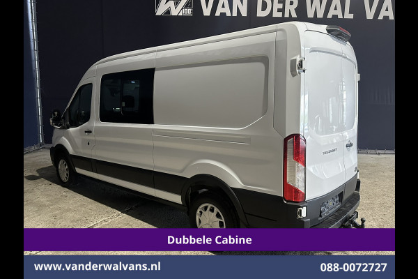 Ford Transit 2.0 TDCI 170pk L3H2 Dubbele Cabine 3500kg Trekhaak Euro6 Airco | 6-Zits | Camera | Navigatie | Apple Carplay Cruisecontrol, Parkeersensoren, Verwarmde voorruit