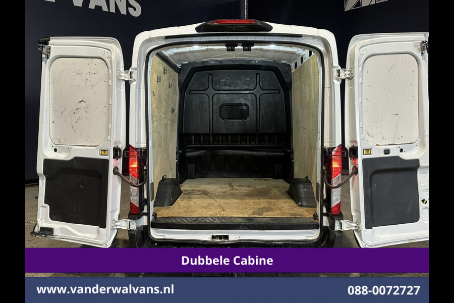 Ford Transit 2.0 TDCI 170pk L3H2 Dubbele Cabine 3500kg Trekhaak Euro6 Airco | 6-Zits | Camera | Navigatie | Apple Carplay Cruisecontrol, Parkeersensoren, Verwarmde voorruit