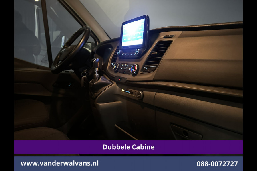 Ford Transit 2.0 TDCI 170pk L3H2 Dubbele Cabine 3500kg Trekhaak Euro6 Airco | 6-Zits | Camera | Navigatie | Apple Carplay Cruisecontrol, Parkeersensoren, Verwarmde voorruit
