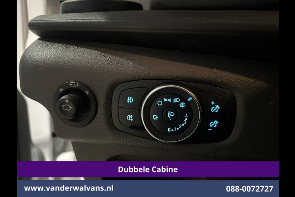 Ford Transit 2.0 TDCI 170pk L3H2 Dubbele Cabine 3500kg Trekhaak Euro6 Airco | 6-Zits | Camera | Navigatie | Apple Carplay Cruisecontrol, Parkeersensoren, Verwarmde voorruit