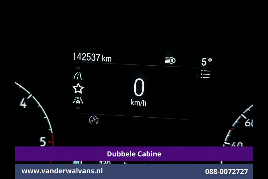 Ford Transit 2.0 TDCI 170pk L3H2 Dubbele Cabine 3500kg Trekhaak Euro6 Airco | 6-Zits | Camera | Navigatie | Apple Carplay Cruisecontrol, Parkeersensoren, Verwarmde voorruit