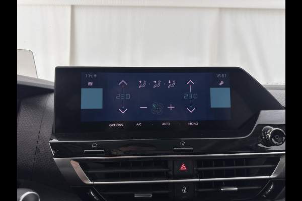 Citroën Ë-C4 Shine Pack Business 50 kWh [ 3-Fase ] {SOH-94%} (INCL-BTW) *PANO | HEAD-UP | LEATHER | FULL-LED | DIGI-COCKPIT | MASSAGE-HEATED-COMFORTSEATS | KEYLESS | DAB+ | NAVI-FULLMAP | ECC | LANE-ASSIST | PDC | CRUISE | 18''ALU*