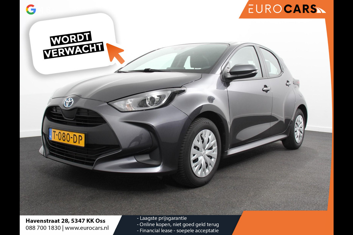 Toyota Yaris 1.5 Hybrid Comfort Aut Carplay Automatische Airco Toyota Safety Sense Adaptieve lampen Verkeerborden herkenning bots waarschuwing