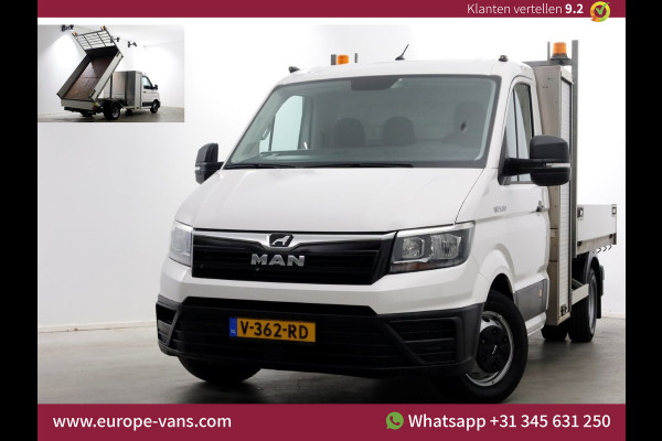 MAN TGE 5.180 2.0 177pk E6 L2H1 Kipper Dubbel Lucht Trekhaak 3500kg 06-2018