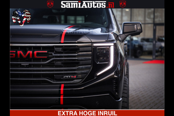 GMC Sierra AT4 6.2 V8 | Alle opties | VIRTUAL COCKPIT | DC | RAM DEALER NEDERLAND | LPG | Dubbele Cabine met Royale 5 Zitplaatsen | BPM vrij | Nu Leverbaar uit Voorraad | Voorraad Nr 238919 |