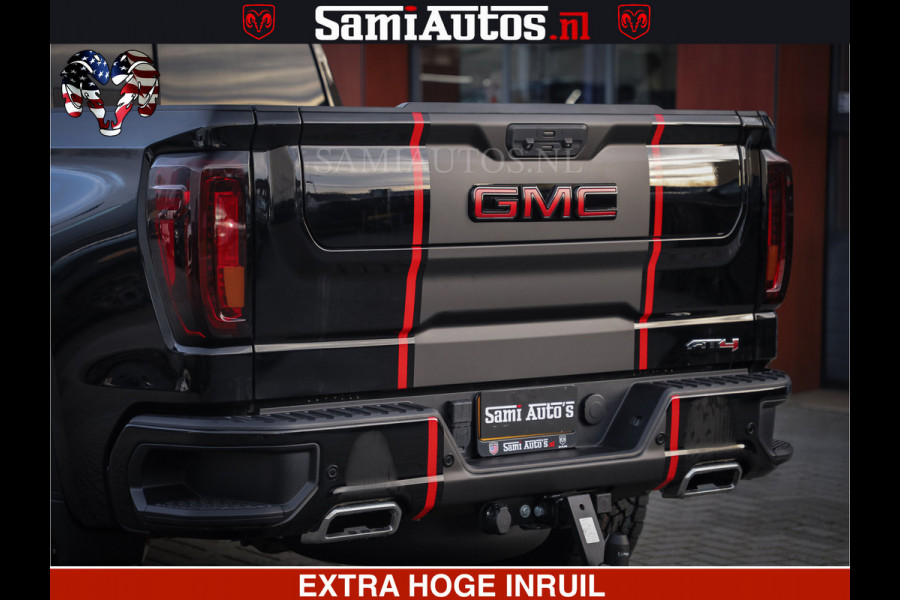 GMC Sierra AT4 6.2 V8 | Alle opties | VIRTUAL COCKPIT | DC | RAM DEALER NEDERLAND | LPG | Dubbele Cabine met Royale 5 Zitplaatsen | BPM vrij | Nu Leverbaar uit Voorraad | Voorraad Nr 238919 |