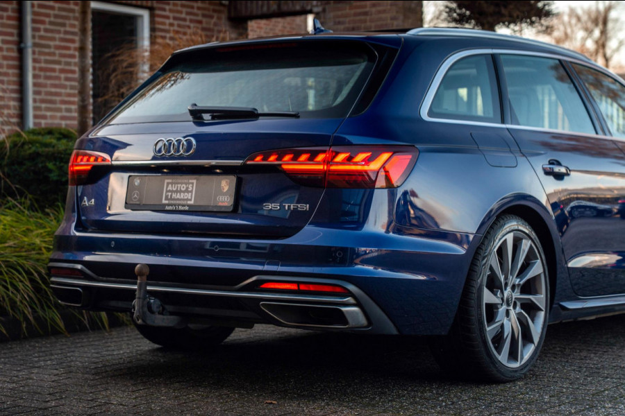 Audi A4 Avant 35 TFSI Advanced Mild-Hybrid | 150 PK | Pano | Leder | Elek. Trekhaak | Virtual | 19''