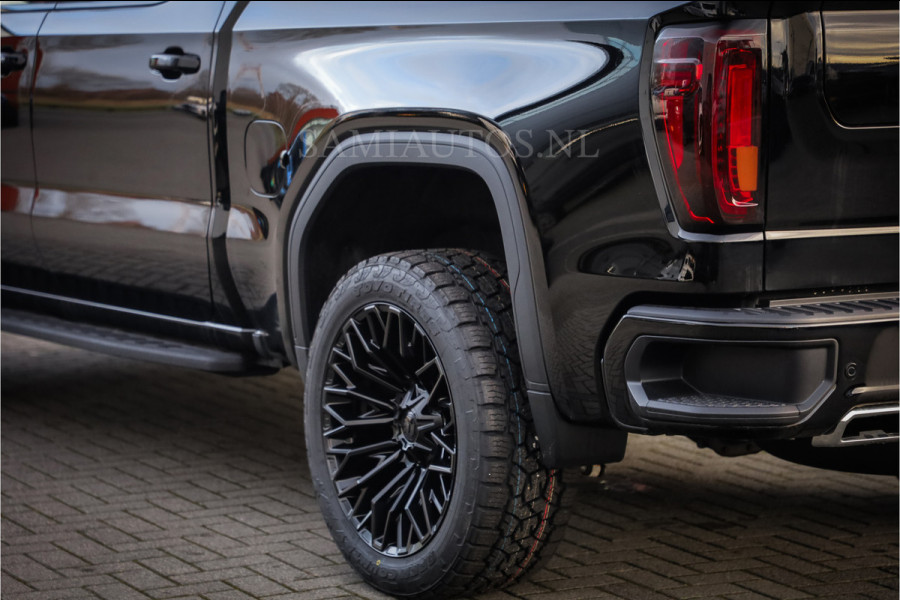 GMC Sierra AT4 6.2 V8 4X4 | VIRTUAL COCKPIT | LPG | HUD | BOM VOL | DC | RAM DEALER NEDERLAND | Dubbele Cabine met Royale 5 Zitplaatsen | BPM vrij | Nu Leverbaar uit Voorraad | Voorraad Nr 248378 |