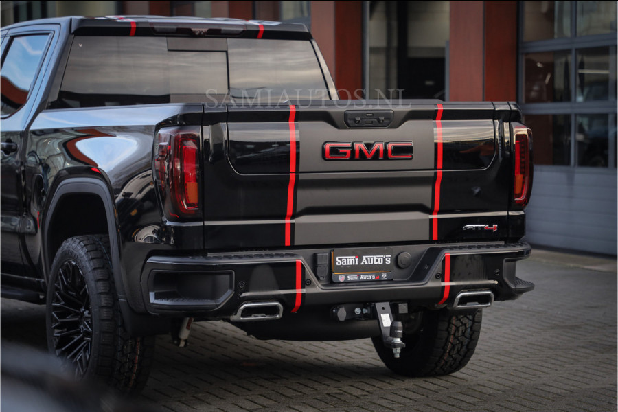 GMC Sierra AT4 6.2 V8 4X4 | VIRTUAL COCKPIT | LPG | HUD | BOM VOL | DC | RAM DEALER NEDERLAND | Dubbele Cabine met Royale 5 Zitplaatsen | BPM vrij | Nu Leverbaar uit Voorraad | Voorraad Nr 248378 |