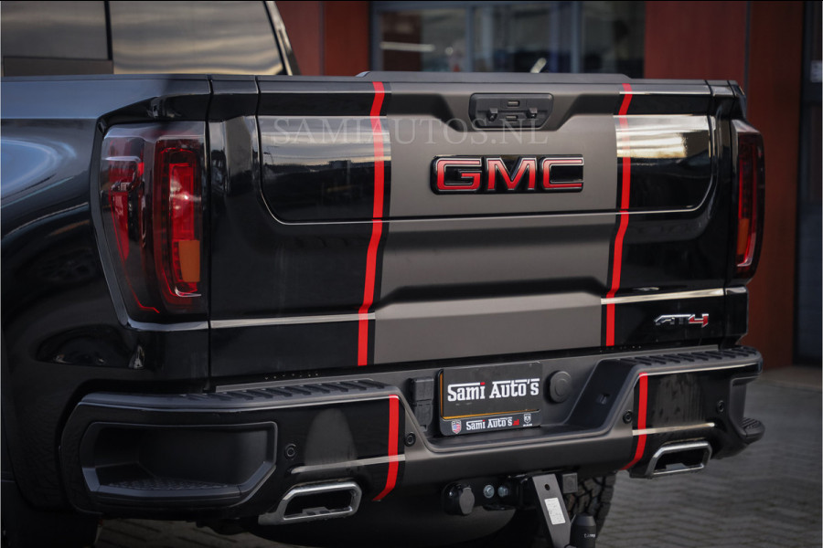 GMC Sierra AT4 6.2 V8 4X4 | VIRTUAL COCKPIT | LPG | HUD | BOM VOL | DC | RAM DEALER NEDERLAND | Dubbele Cabine met Royale 5 Zitplaatsen | BPM vrij | Nu Leverbaar uit Voorraad | Voorraad Nr 248378 |
