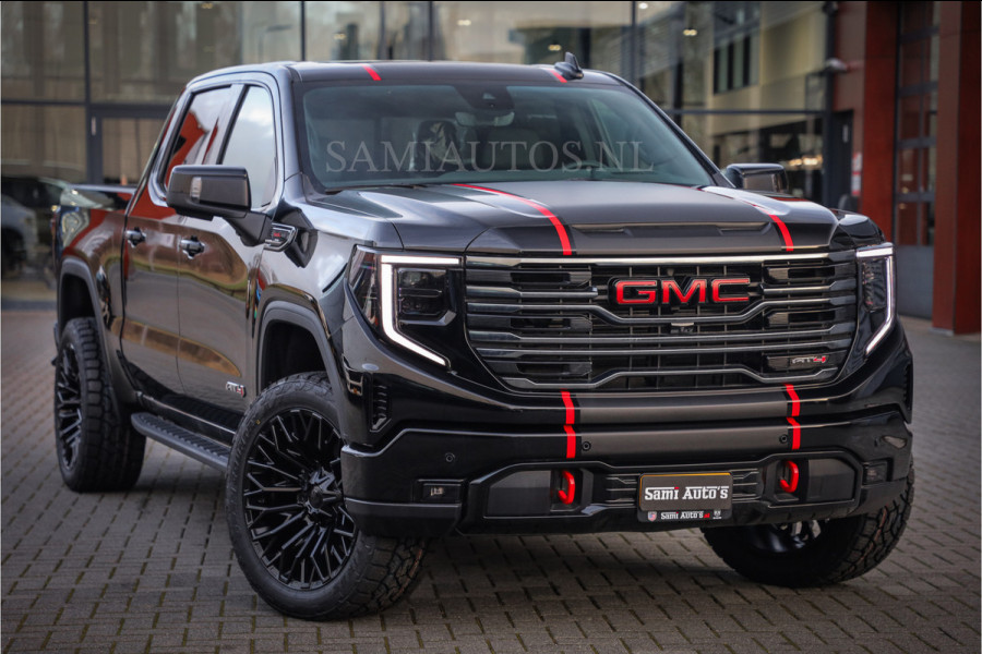 GMC Sierra AT4 6.2 V8 4X4 | VIRTUAL COCKPIT | LPG | HUD | BOM VOL | DC | RAM DEALER NEDERLAND | Dubbele Cabine met Royale 5 Zitplaatsen | BPM vrij | Nu Leverbaar uit Voorraad | Voorraad Nr 248378 |