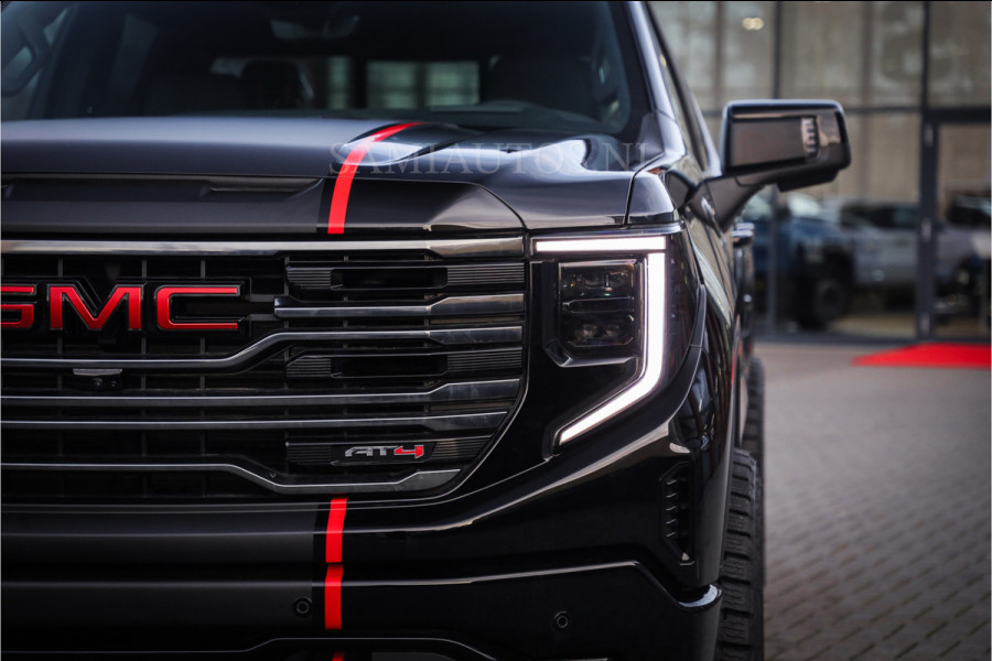GMC Sierra AT4 6.2 V8 4X4 | VIRTUAL COCKPIT | LPG | HUD | BOM VOL | DC | RAM DEALER NEDERLAND | Dubbele Cabine met Royale 5 Zitplaatsen | BPM vrij | Nu Leverbaar uit Voorraad | Voorraad Nr 248378 |