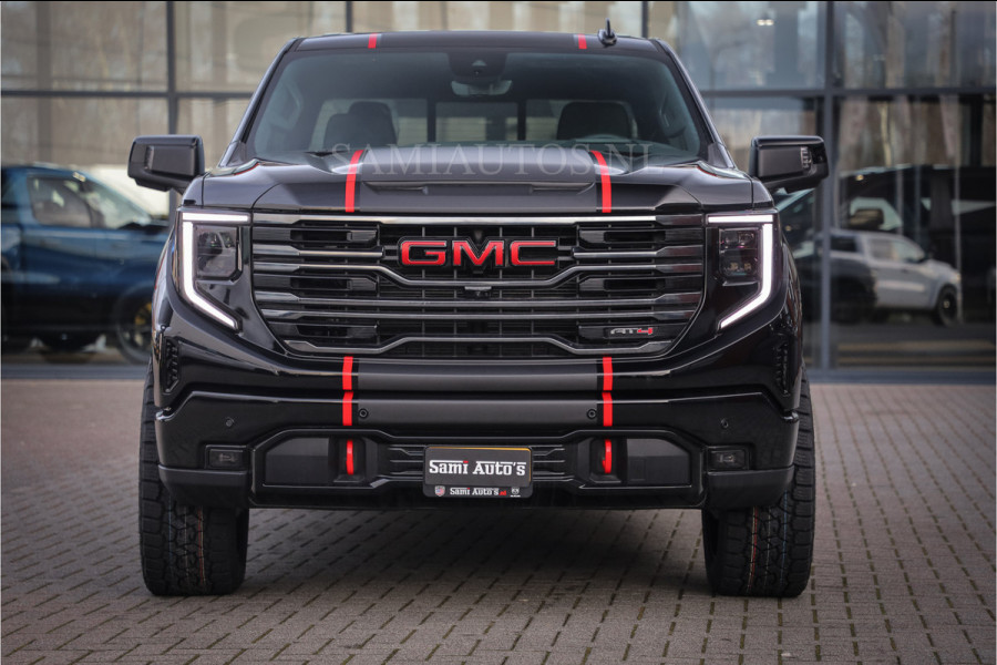 GMC Sierra AT4 6.2 V8 4X4 | VIRTUAL COCKPIT | LPG | HUD | BOM VOL | DC | RAM DEALER NEDERLAND | Dubbele Cabine met Royale 5 Zitplaatsen | BPM vrij | Nu Leverbaar uit Voorraad | Voorraad Nr 248378 |