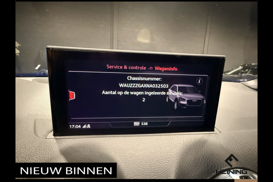 Audi Q2 35 TFSI Edition one. Pano. Apple-carplay. Navi. Keyless. Camera. ! Lesauto.