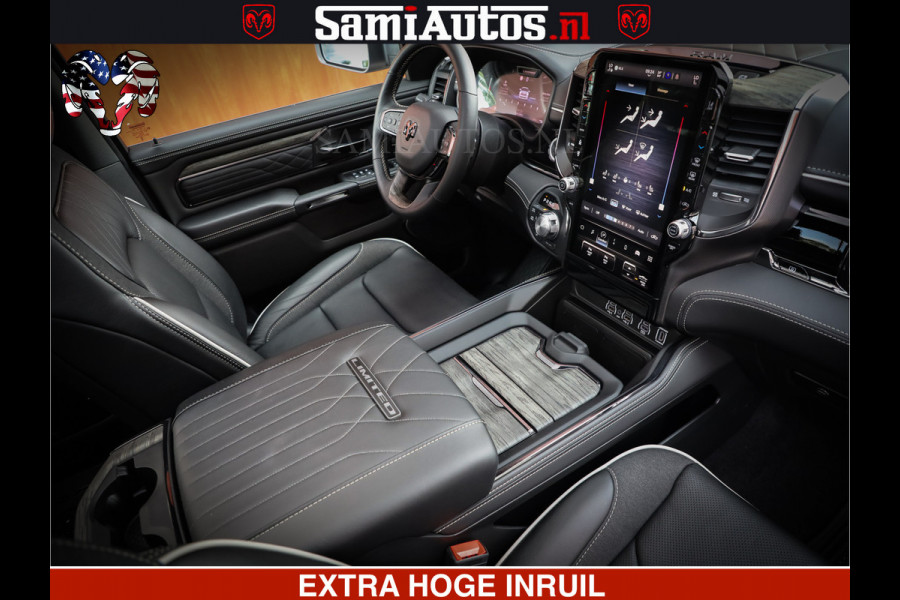 Dodge Ram 1500 Limited Night High Output 540HP 706Nm | Massage + Full Option | De Meest Luxe en Volle Pick-Up in zijn Klasse | Comfortabele Dubbele Cabine met Royale 5 Zitplaatsen | BPM vrij | Nu Leverbaar uit Voorraad | Voorraad Nr 2352 - 7649