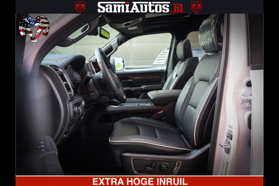 Dodge Ram 1500 Limited Night High Output 540HP 706Nm | Massage + Full Option | De Meest Luxe en Volle Pick-Up in zijn Klasse | Comfortabele Dubbele Cabine met Royale 5 Zitplaatsen | BPM vrij | Nu Leverbaar uit Voorraad | Voorraad Nr 2352 - 7649