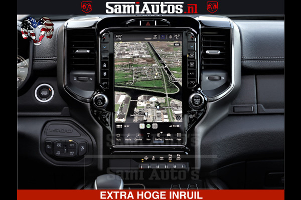 Dodge Ram 1500 GT EDITION HULK TRX PACK | 5.7 HEMI V8 402PK | VIRTUAL COCKPIT | HEAD-UP | ADAPTIVE CRUISE | 360 CAMERA | VOLLE UITVOERING  Comfortabele Dubbele Cabine met Royale 5 Zitplaatsen |