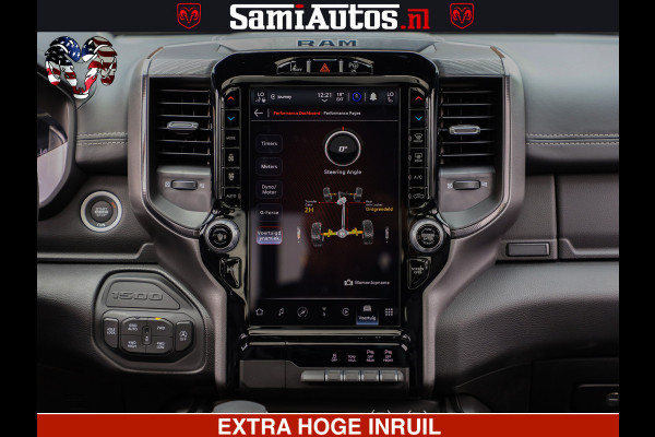 Dodge Ram 1500 GT EDITION HULK TRX PACK | 5.7 HEMI V8 402PK | VIRTUAL COCKPIT | HEAD-UP | ADAPTIVE CRUISE | 360 CAMERA | VOLLE UITVOERING  Comfortabele Dubbele Cabine met Royale 5 Zitplaatsen |