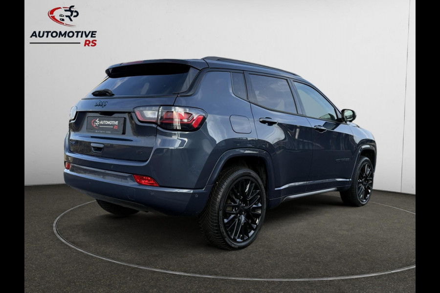 Jeep Compass 4xe 240pk Plug-in Hybrid S Pano 360° Camera stoel & stuurverw. Keyless ACC Navi Lane Assist Leder Climate LED