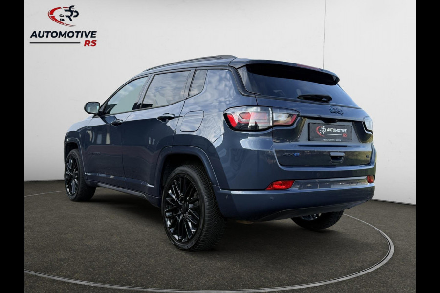 Jeep Compass 4xe 240pk Plug-in Hybrid S Pano 360° Camera stoel & stuurverw. Keyless ACC Navi Lane Assist Leder Climate LED
