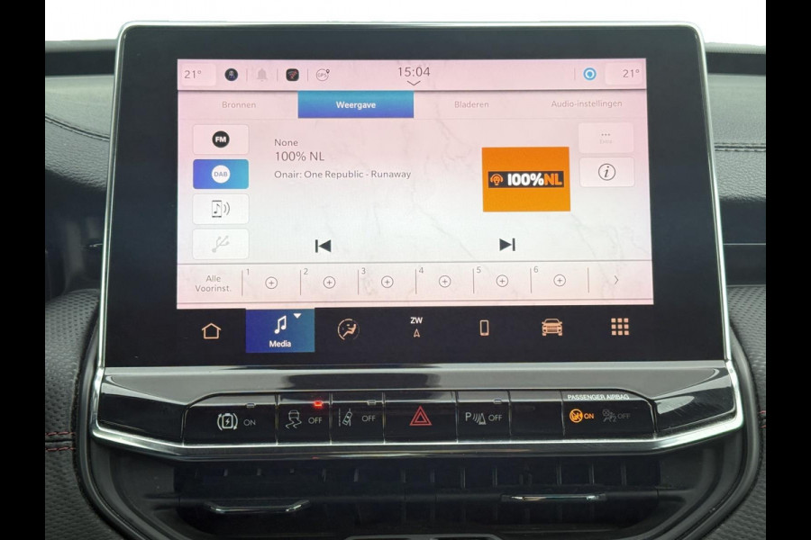 Jeep Compass 4xe 240pk Plug-in Hybrid S Pano 360° Camera stoel & stuurverw. Keyless ACC Navi Lane Assist Leder Climate LED