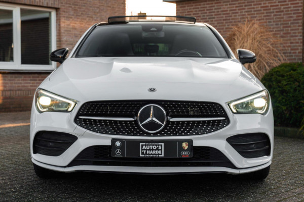 Mercedes-Benz CLA-Klasse Shooting Brake 250 e AMG Night Pakket Pano Leder Widescreen Stoelverwarming Camera 18''