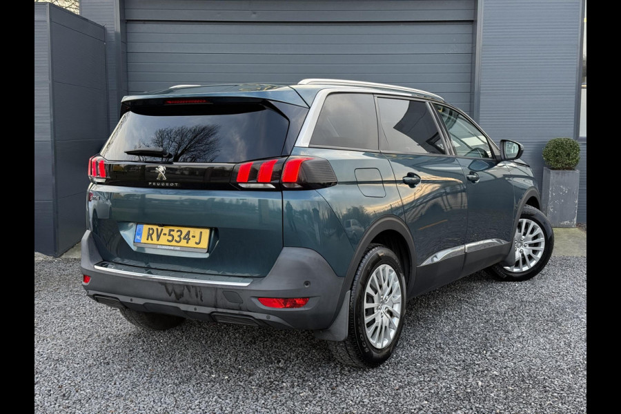 Peugeot 5008 1.2 PureTech Allure 1e Eigenaar,7 Persoons,Afn.Trekhaak,360° Camera,Pano,Apple Carplay/Android Auto,Navi,Clima,Cruise,Halfleder,N.A.P,Dealer Onderhouden,Pdc V+A,Lm velgen Extra,N.A.P,Nieuwe Apk Bij Aflevering