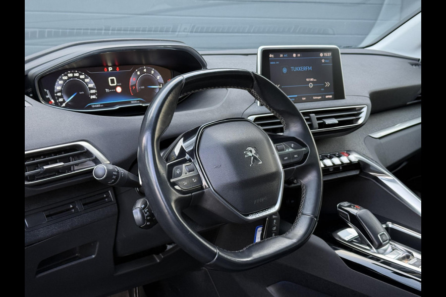 Peugeot 5008 1.2 PureTech Allure 1e Eigenaar,7 Persoons,Afn.Trekhaak,360° Camera,Pano,Apple Carplay/Android Auto,Navi,Clima,Cruise,Halfleder,N.A.P,Dealer Onderhouden,Pdc V+A,Lm velgen Extra,N.A.P,Nieuwe Apk Bij Aflevering