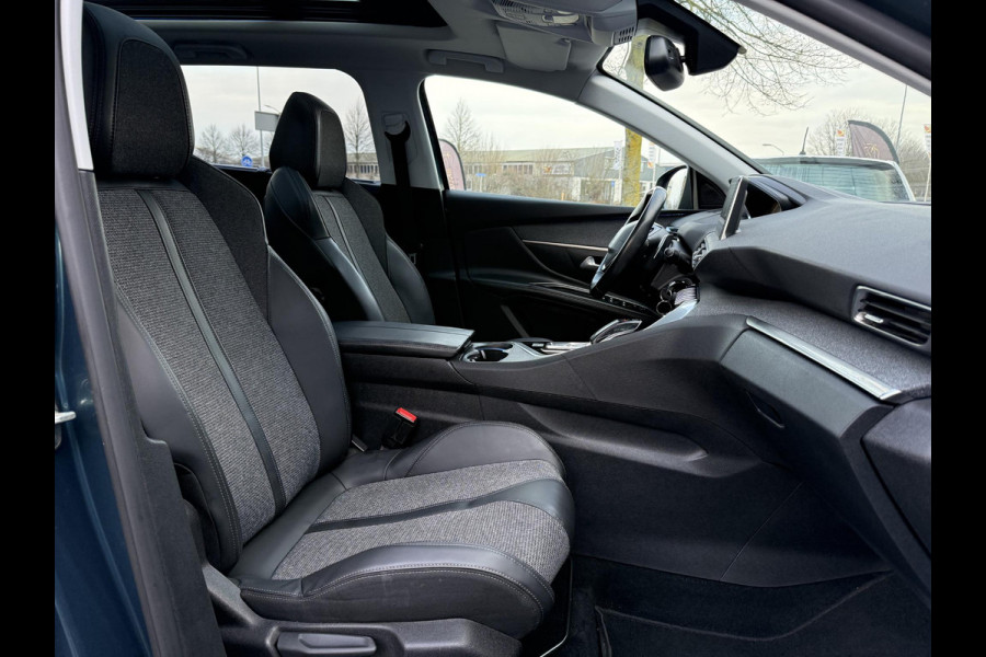 Peugeot 5008 1.2 PureTech Allure 1e Eigenaar,7 Persoons,Afn.Trekhaak,360° Camera,Pano,Apple Carplay/Android Auto,Navi,Clima,Cruise,Halfleder,N.A.P,Dealer Onderhouden,Pdc V+A,Lm velgen Extra,N.A.P,Nieuwe Apk Bij Aflevering