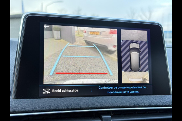 Peugeot 5008 1.2 PureTech Allure 1e Eigenaar,7 Persoons,Afn.Trekhaak,360° Camera,Pano,Apple Carplay/Android Auto,Navi,Clima,Cruise,Halfleder,N.A.P,Dealer Onderhouden,Pdc V+A,Lm velgen Extra,N.A.P,Nieuwe Apk Bij Aflevering