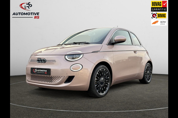 Fiat 500 La Prima 42 kWh SOH 92% U Connect Pdc Leder Led Camera Apple CarPlay & Android Auto Navi Autopilot ACC Lane Assist Keyles