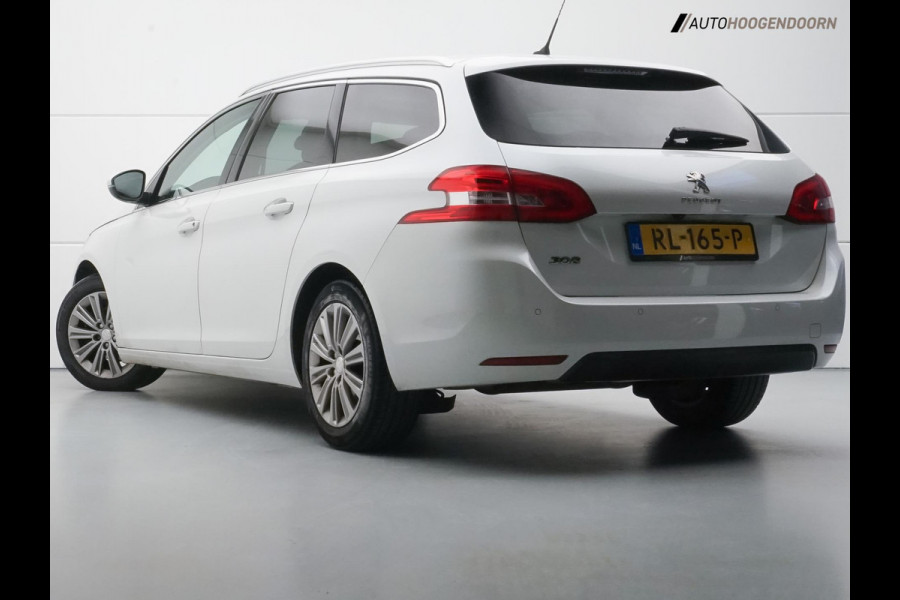 Peugeot 308 SW 1.2 PureTech Premium 130pk (PANORAMADAK,SPORTSTOELEN,PARELMOER,CAMERA,CRUISE,LEDER,APPLE CARPLAY,LED,LM-VELGEN)