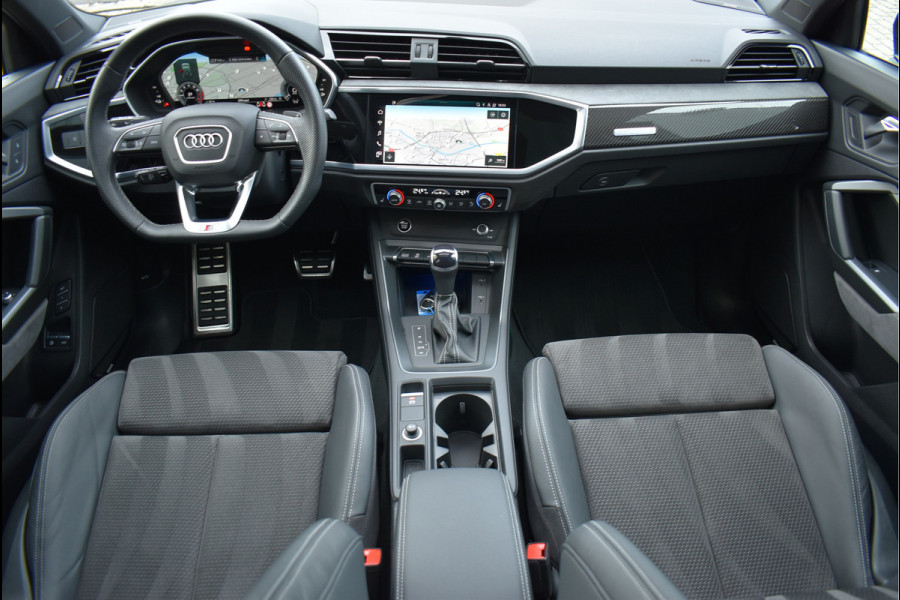Audi Q3 45 TFSI e S-Line 245 Pk Pano Memory Sonos Leder Navi Keyless Camera 20 Inch