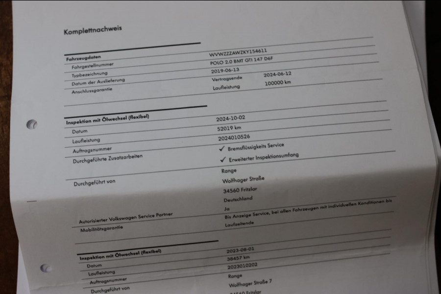 Volkswagen Polo 2.0 TSI GTI *Pano*DCC*Led*Camera*Keyless*