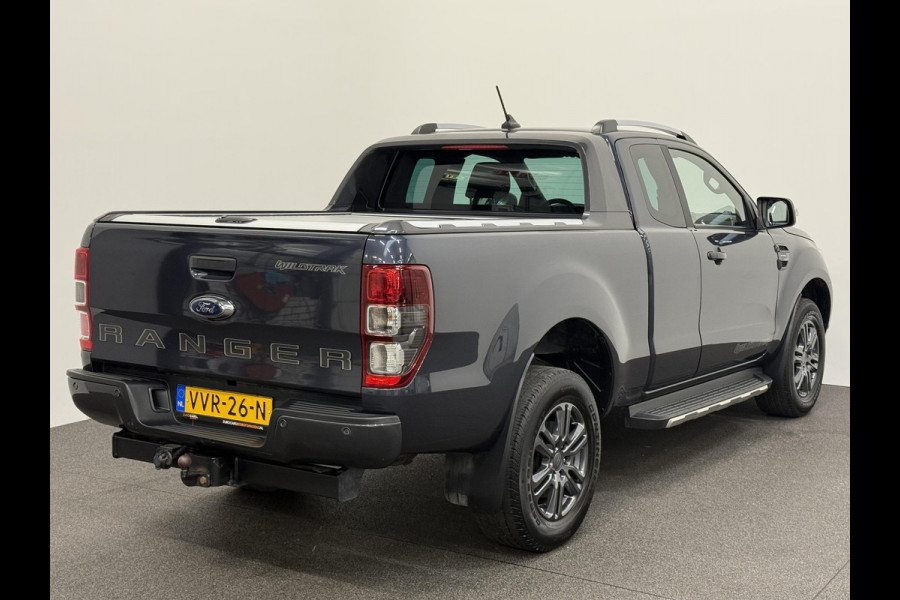 Ford Ranger 2.0 EcoBlue 213pk Wildtrak Supercab Automaat 4x4 Navigatie Camera Trekhaak Airco Bluetooth
