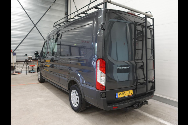 Ford Transit 130pk L3H2 Dubbele Cabine 6-Zits Airco Cruise control Trekhaak Imperiaal Euro6